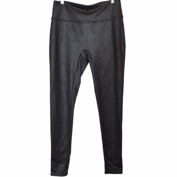All Worthy Faux Leather Leggings, Medium Tall - Picture 3 of 10